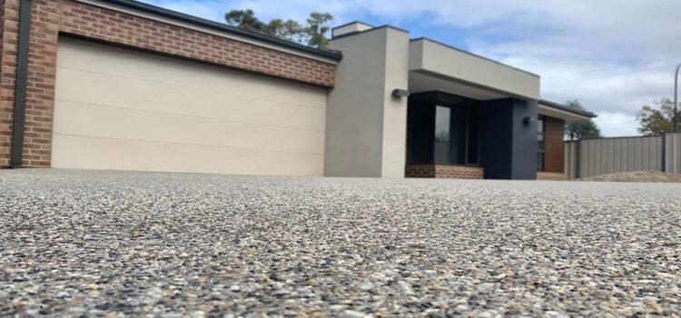 exposed aggregate concrete in Adelaide